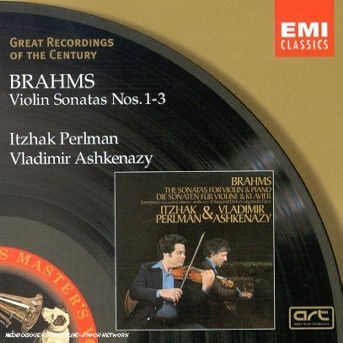 Brahms: Violin Sonatas - Perlman,Itzhak / Ashkenazy,Vladimir - Música - Great Recordings - 0724356689329 - 1 de outubro de 1998