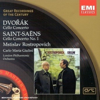 Dvorak & Saint-saens: Cello Co - Rostropovich Mstislav - Música - EMI RECORDS - 0724356759329 - 4 de novembro de 2003
