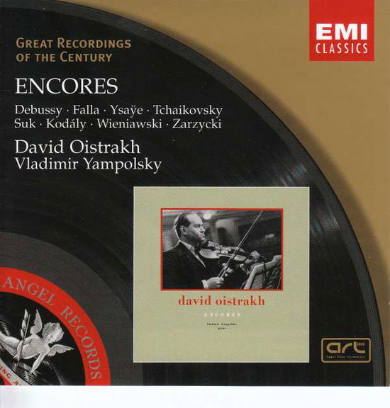 Debussy - Suite Bergamasque / Falla - Site Canciones - Tchaikovsky - Valse - David Oistrakh - Musiikki - UNKNOWN - 0724357583329 - perjantai 20. tammikuuta 2023