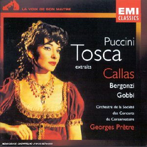 Tosca (Extr.) - Callas Pr - Puccini\pretre - Musique - PARLOPHONE - 0724382668329 - 29 juillet 2015