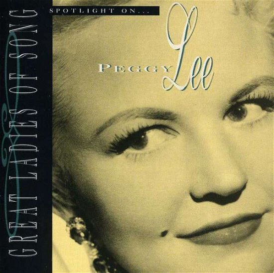 Cover for Peggy Lee · Peggy Lee-spotlight on (CD) (1990)