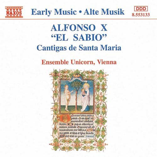 Cover for Alfonso X -El Sabio- · Cantigas De Santa Maria (CD) (1997)