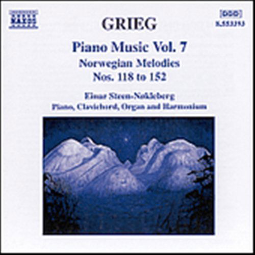 Piano Music Vol.7 - Edvard Grieg - Musik - NAXOS - 0730099439329 - 19. januar 1998