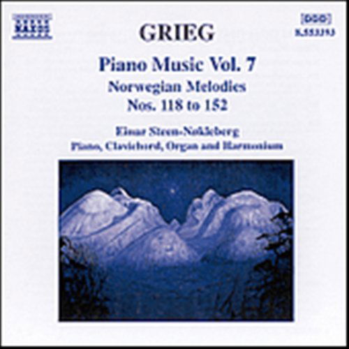 Cover for Edvard Grieg · Piano Music Vol.7 (CD) (1998)