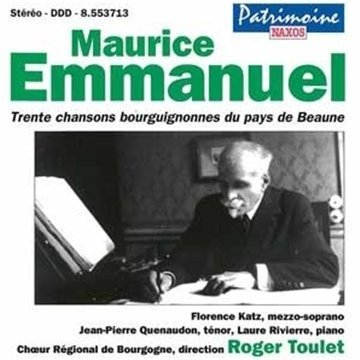 Cover for Emmanuel · Emmanuel: Trente Chansons (CD) (1996)