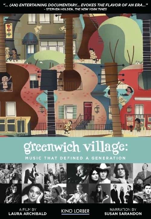 Cover for Greenwich Village: Music That Defined a Generation (DVD) (2013)