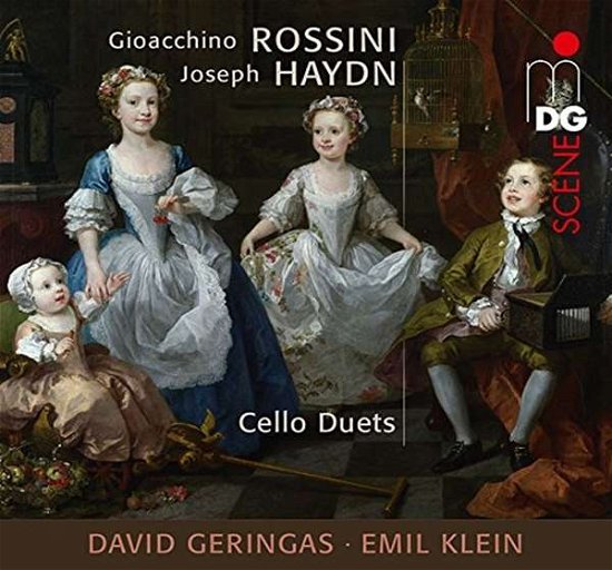 Cover for Rossini / Haydn / Geringas / Klein · Violoncello Duets (CD) (2015)