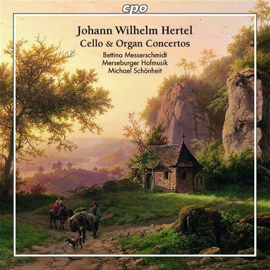 Cover for Hertel / Messerschmidt / Schonheit · Cello &amp; Organ Concertos (CD) (2021)