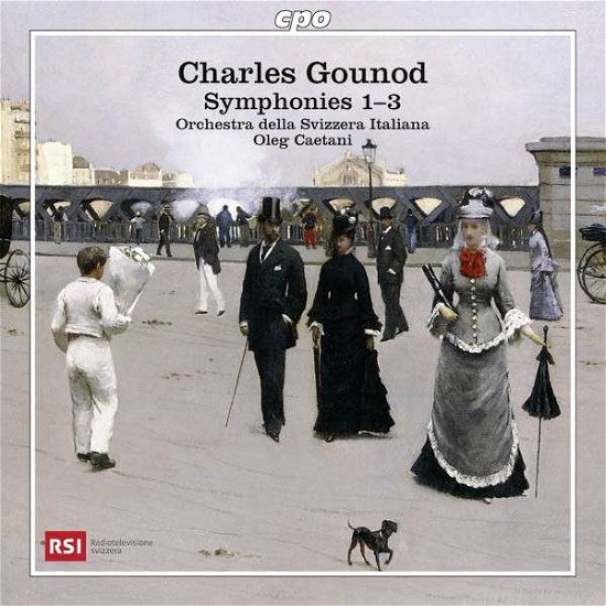 Cover for Gounod / Caetani / Orch Della Svizzera Italiana · Syms 1-3 (CD) (2014)