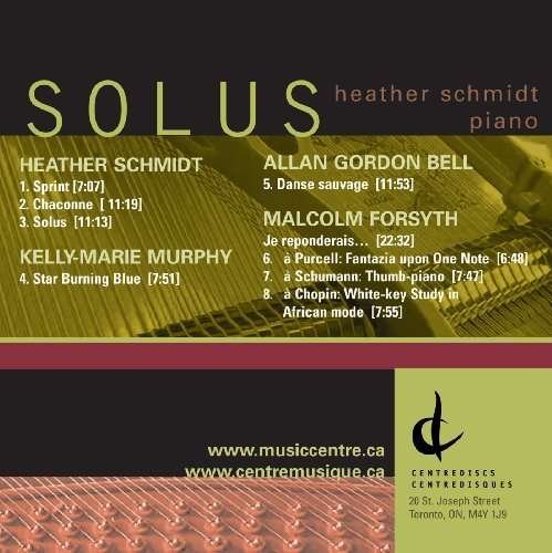 Cover for Schmidt / Bell / Murphy / Forsyth · Solus (CD) (2009)