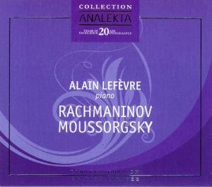 Cover for Mussorgsky / Rachmaninoff / Lefevre · Pictures at an Exhibition (CD) (2008)