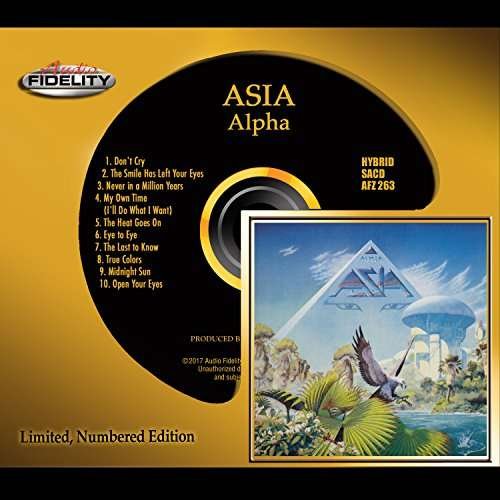 Alpha - Asia - Musik - Sony Music - 0780014226329 - 29. september 2017