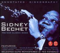 Pre-war Classic Sides - Sidney Bechet - Musiikki - JSP - 0788065903329 - tiistai 30. tammikuuta 2007