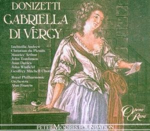 Cover for Alun Francis · Donizetti: Gabriella di Vergy (CD) (2018)