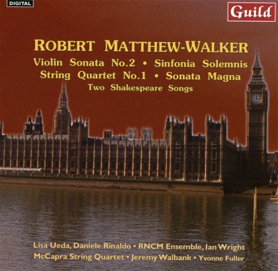 Cover for Walker / Ueda / Rinaldo · Music by Robert Matthew Walker (CD) (2016)