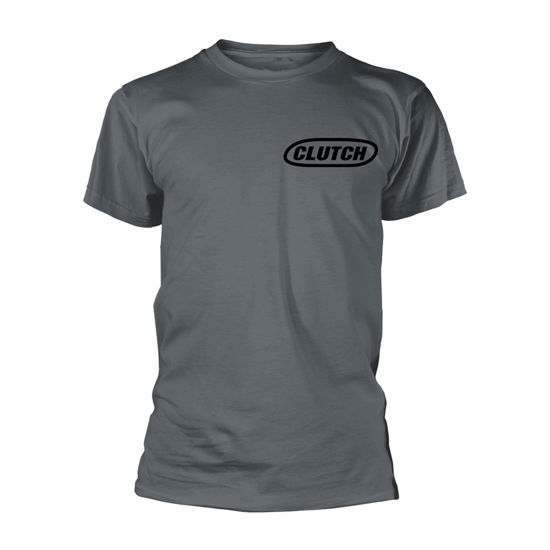 Cover for Clutch · Classic Logo (Black / Grey) (T-shirt) [size S] [Grey edition] (2021)