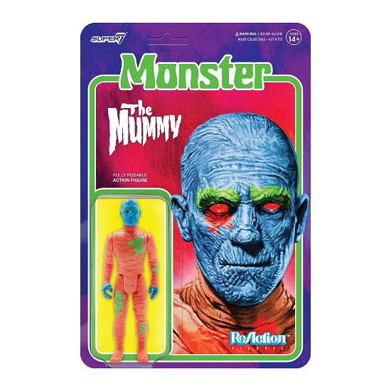 Universal Monsters - Universal Monsters Reaction Figure - The Mummy (costume Colors) (Merchandise Co - Universal Monsters - Produtos - SUPER 7 - 0840049816329 - 7 de março de 2022