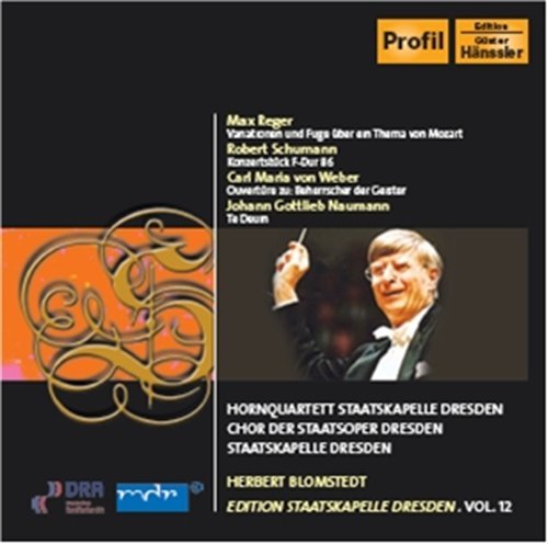 Cover for Reger / Schumann / Blomstedt / Davis / Skd · Variations for Orchestra on a Theme of Mozart (CD) (2007)