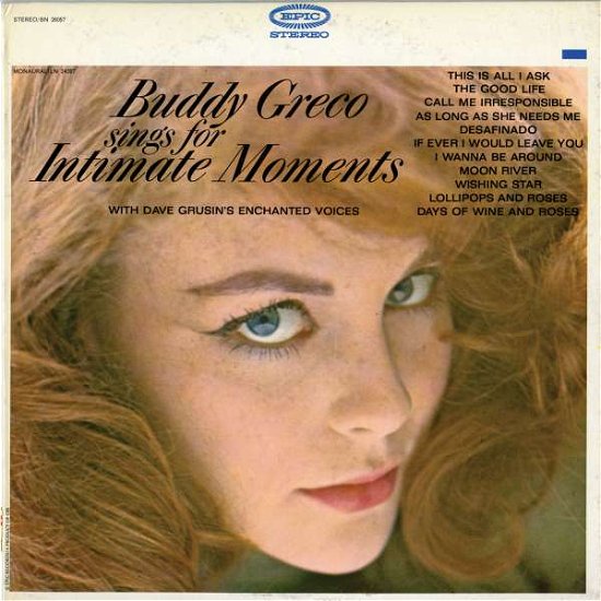Cover for Buddy Greco · Sings For Intimate Moments (CD) (2015)