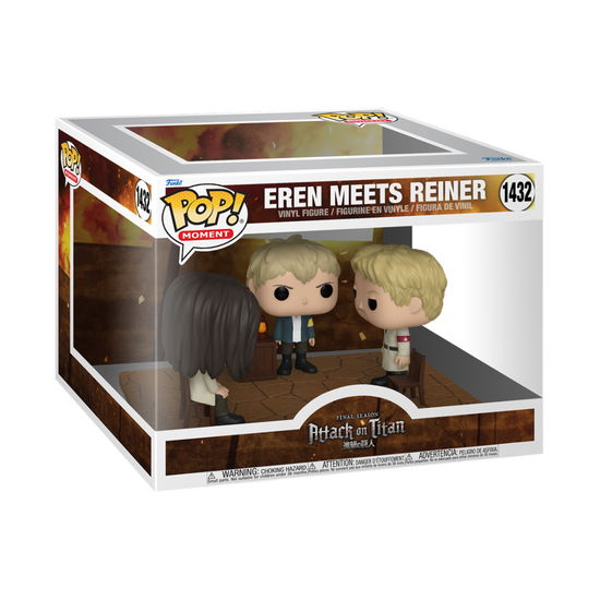 Attack on Titan - Eren Meets Reiner - Funko Pop! Moment: - Merchandise - Funko - 0889698679329 - 26. september 2023