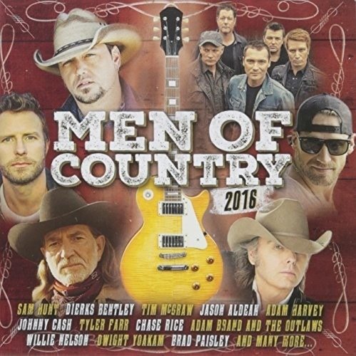 Men Of Country 2016 - Various Artists - Musik - SONY MUSIC ENTERTAINMENT - 0889853546329 - 12. august 2016
