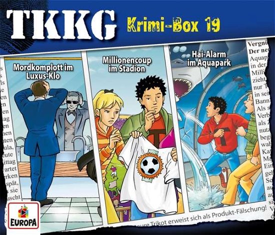 Cover for Tkkg · Krimi-box 19 (Folgen 123,168,178) (CD) (2016)
