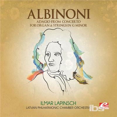 Cover for Tomaso Albinoni · Adagio From Concerto Organ &amp; Strings (CD) (2013)