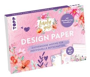 Cover for Design Paper Lovely You A5 · Mit Handlettering-grundkurs (MERCH)