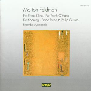 Piano Piece to Philip Guston - Feldman,morton / Ensemble Avantgarde - Musiikki - WERGO - 4010228627329 - tiistai 17. syyskuuta 1996