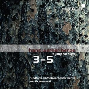 Cover for Henze / Brso / Janowski · Symphonies 3-5 (CD) (2011)