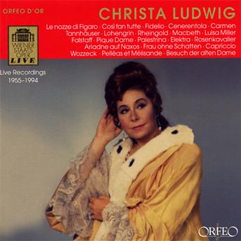 Cover for Ludwig / Mozart / Rossini / Beethoven / Hollreiser · Arias &amp; Scenes: Live Recordings 1955-1994 (CD) (2008)