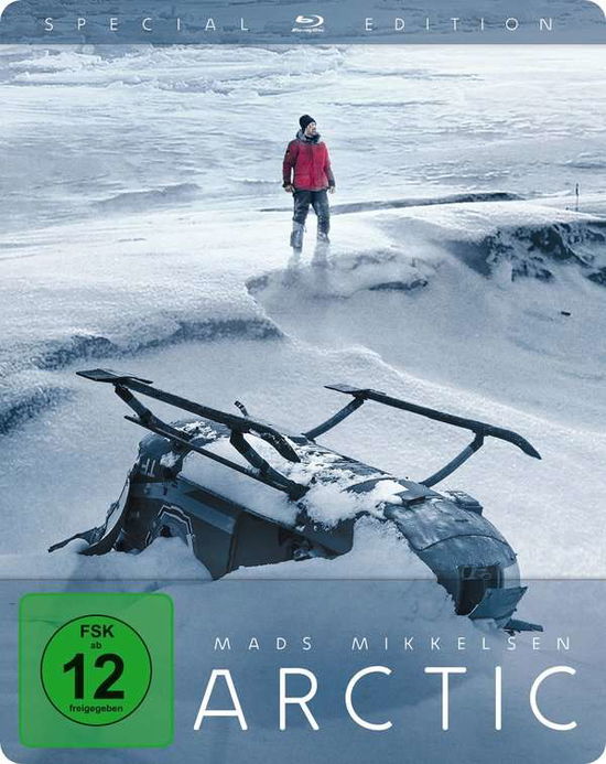 Arctic - Steelbook - Mikkelsen Mads - Elokuva - Koch Media - 4020628734329 - perjantai 14. kesäkuuta 2024