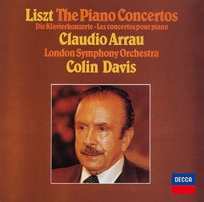 Cover for Claudio Arrau · Liszt: The Piano Concertos No.1 &amp; 2 (CD) [Japan Import edition] (2022)