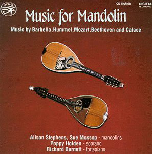 Cover for Mandolin / Stevens / Mossop · Music for Mandolin (CD) (2011)