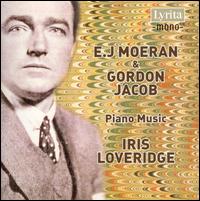 Cover for Moeran / Jacob / Loveridge · Piano Music (CD) (2008)