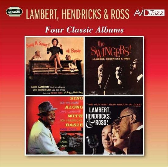 Cover for Lambert. Hendricks &amp; Ross · Four Classic Albums (CD) (2018)