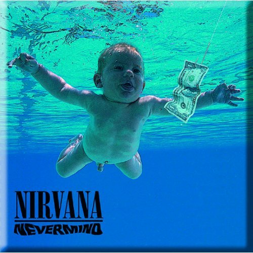 Cover for Nirvana · Nirvana Fridge Magnet: Never Mind (Magnet) (2014)
