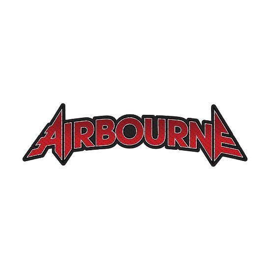 Airbourne Standard Woven Patch: Logo Cut-Out - Airbourne - Merchandise - PHD - 5055339776329 - 19. august 2019