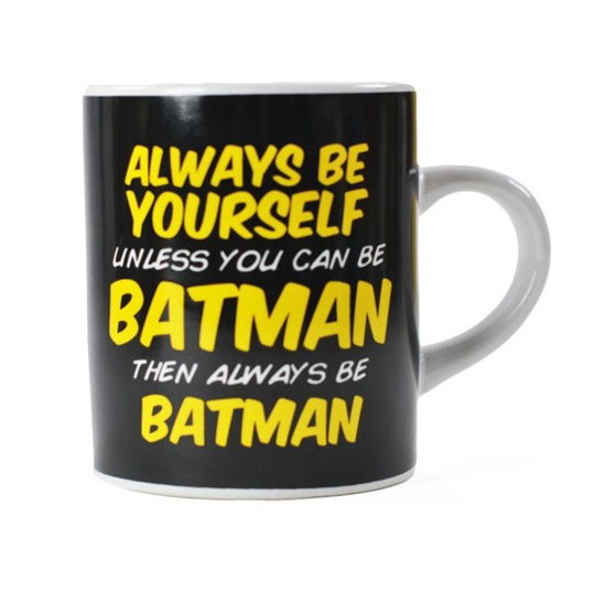 Be Batman Mini Mug - Batman - Livros - LICENSED MERHANDISE - 5055453443329 - 24 de julho de 2023