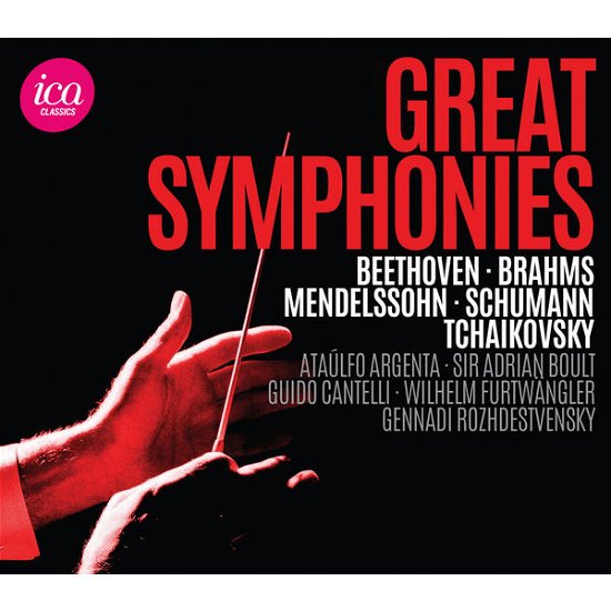 Great Syms - Beethoven / Brahms / Schumann / Tchaikovsky - Musiikki - ICA Classics - 5060244551329 - tiistai 28. lokakuuta 2014