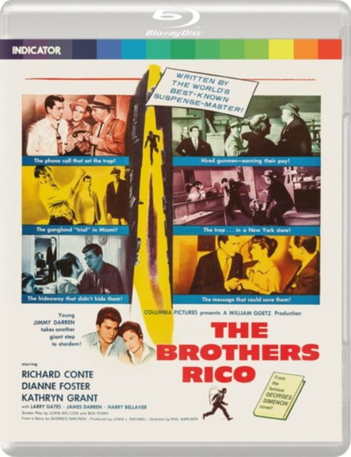 Cover for Phil Karlson · The Brothers Rico (Blu-ray) (2024)