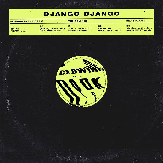 Cover for Django Django · Glowing in (12&quot;) (2021)