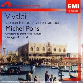 Cover for Vivaldi · Concertos viole d''amour - Pons (CD) (2011)