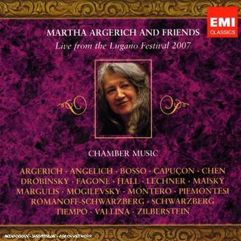 Cover for Martha Argerich · Live from Lugano 2007 (CD) (2008)