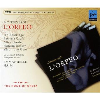 Cover for Monteverdi / Haim,emmanuelle · L'orfeo (CD) (2011)