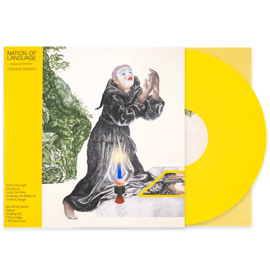 Cover for NATION OF LANGUAGE · Strange Disciple (LP) [Indie Yellow Vinyl edition] (2023)