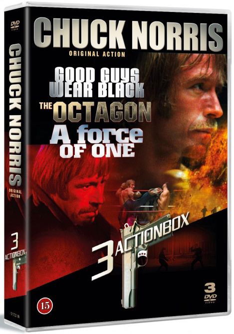 Cover for Chuck Norris · Good Guys Wear Black / The Octagon / A Force Of One (DVD) (2014)