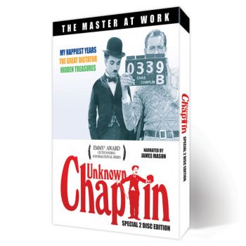 Cover for Unknown Chaplin · The master at work (DVD) (2024)