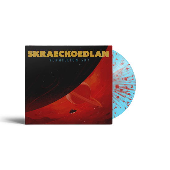 Skraeckoedlan · Vermillion Sky (LP) [Limited Blue & Red Splatter Vinyl edition] (2024)