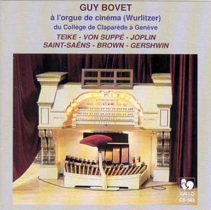 Cover for Guy Bovet · Rhapsody In Blue (CD) (2000)